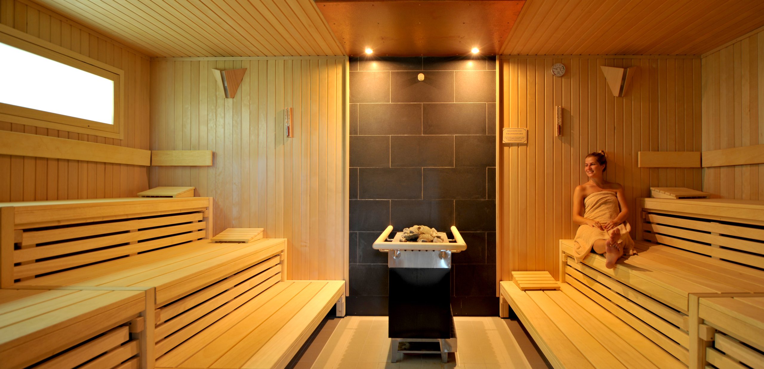 große Sauna im Schwimmbad Grömitzer Welle